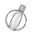 thumbnail image 2 of Florero de de ambre con forma geométrica única de hidropónica para decoración escritor Soledad Soporte de florero de hierro, 2 of 8