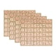 thumbnail image 1 of 4 Hojas de Calcomanías de Números 0.18" Calcomanías de Números Mini 3D Autoadhesivas de Aleación (Oro Rosa), 1 of 7