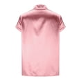 thumbnail image 3 of Ohufal Womens Short Sleeve Tops Cowl Neck Shirts Office Business Dressy Casual Blouse 2026 Summer, 3 of 8