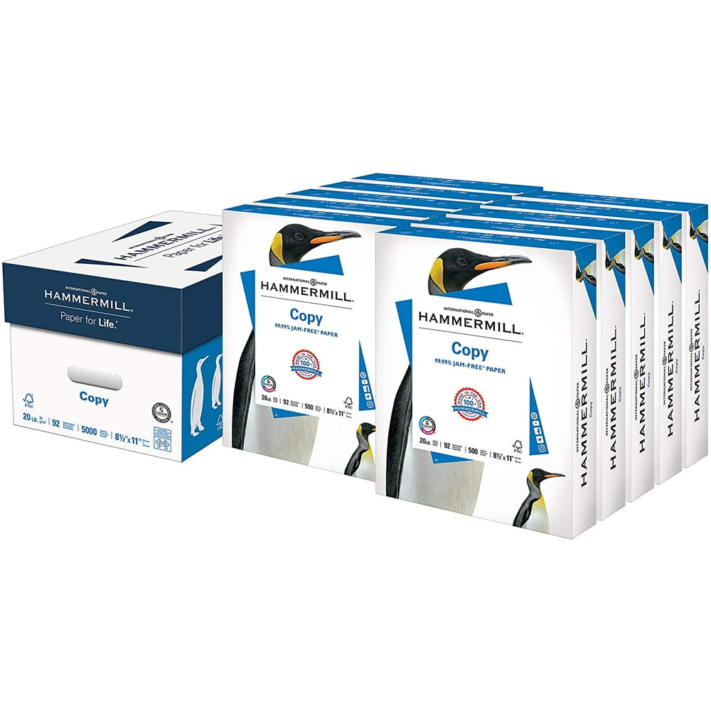 Hammermill Printer Paper 20 Lb Copy Paper 8 5 X 11 10 Ream 5 000 hammermill-printer-paper-20-lb-copy-paper-8-5-x-11-10-ream-5-000