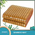 thumbnail image 2 of Colchoneta de bambú para mahjong de verano FENWER, hecha a mano, natural, cómoda y fresca, colchón plegable de verano, 2 of 4