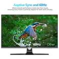 thumbnail image 5 of Gawfolk 32 Inch 4K UHD 1500R Curved Computer Monitor, 60Hz 100% sRGB Eye Care Screen for Home Office, 5 of 7