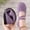 Purple, variant on Willtoo Ballet Flats Shoes for Women Foldable Round Toe Orthopedic Shoes Knit Fabric, Arch Support, Massage Bumps Insoles, Rubber Soles, Elastic Band, Comfortable Dressy Casual