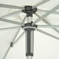 thumbnail image 2 of Safavieh Hurst 9' Market Crank UV Resistant Patio Umbrella, Natural, 2 of 6