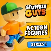 Official Stumble Guys 4.5 Articulated Action Figures 1-Pack Window Box - Mr. Stumble (Walmart Exclusive)
