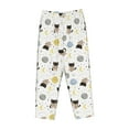 thumbnail image 4 of Xecao Cute Cat Women's Straight Lounge Pajama Pants: The Epitome of Relaxed Sleepwear, 4 of 9