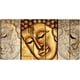 thumbnail image 1 of Cuadro Decorativo - Buda tailandés dorado Jr  Impresión en canvas, estrechado., 1 of 2