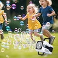 thumbnail image 4 of HUASHENG Bubble Machine For Kids Automatic Bubble Blower 2 Speed With Adjustable Stand 40 Holes Bubble Maker Toy 15000+ Bubbles Per Minute With Solution For Outdoor W, 4 of 5