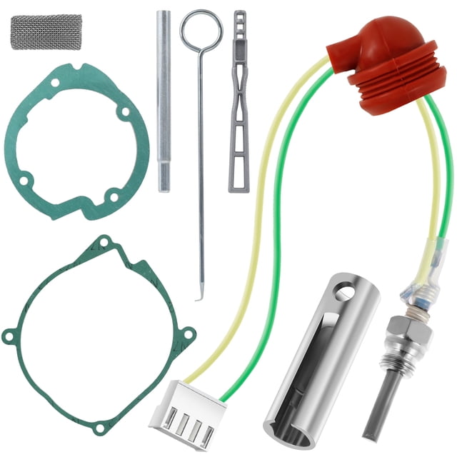 Diesel Heater Glow Plug Repair Kit 12V/24V Portable Car Heater Repair Parts Lightweight Diesel Heater Glow Ignition Plug Kit Parking Heater Maintenance Kit for Diesel Heater-green-