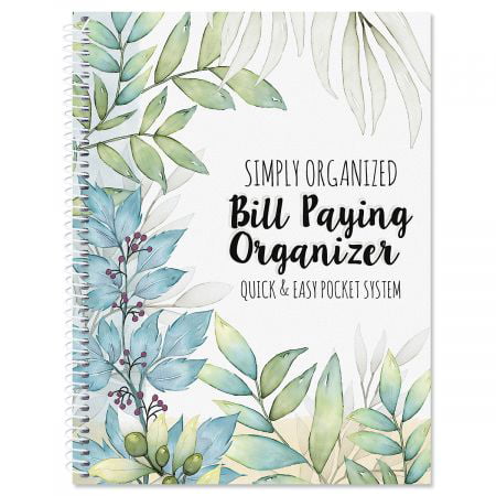 The Best Days Bill Paying Organizer- Softcover; Includes 14 Pocket Pages, 32 Label