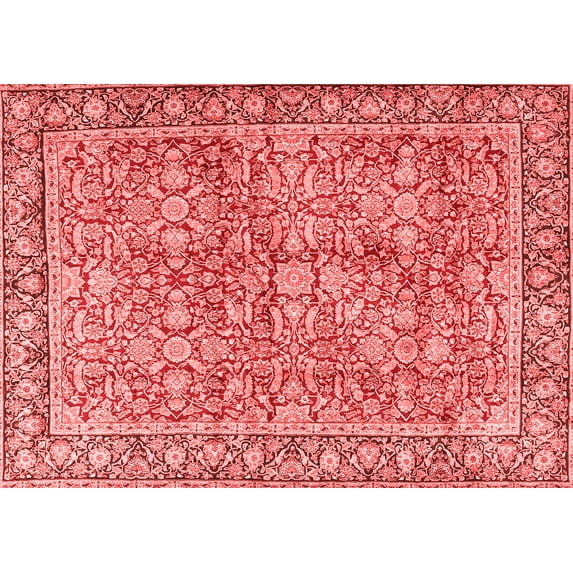 Ahgly Company Indoor Rectangle Persian Red Traditional Area Rugs, 2' x 3'