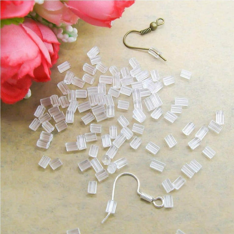 Shop CHGCRAFT 200Pcs 2 Styles Silicone Earring Backs Soft Clear Earring  Backs with Pad Earring Backs Earring backings Earring Stopper Earring  Safety Back Pads for Replacement Earring Making for Jewelry Making 