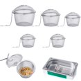 thumbnail image 1 of Juego de 5 cestas limpiadoras de joyas Rozer de acero inoxidable, 1 of 7