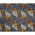 thumbnail image 4 of oneOone Polyester Lycra Fabric Leaves Block Print Sewing Fabric BTY 56 Inch Wide, 4 of 4