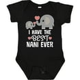 thumbnail image 3 of Inktastic Best Nani Ever Grandchild Boys or Girls Baby Bodysuit, 3 of 5