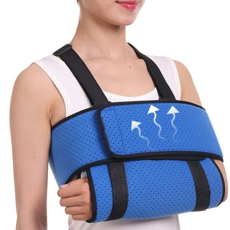 Arm Sling Shoulder Immobilizer - Rotator Cuff Support Brace - Comfortable Medical Sling for Shoulder Injury,Left and Right Arm,Men and Women,for Broken,Dislocated,Fracture,Strain