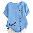 thumbnail image 3 of Chandail Filles Col Rond T-Shirt Graphique T-Shirt Garçons Chemises Chemises pour Filles 13-14 Ans, 3 of 3