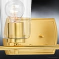 thumbnail image 5 of Luxury Traditional Bath Light, 7.625H x 32W, with Transitional Style, Satin Gold, UHP4148 by Urban Ambiance, 5 of 5