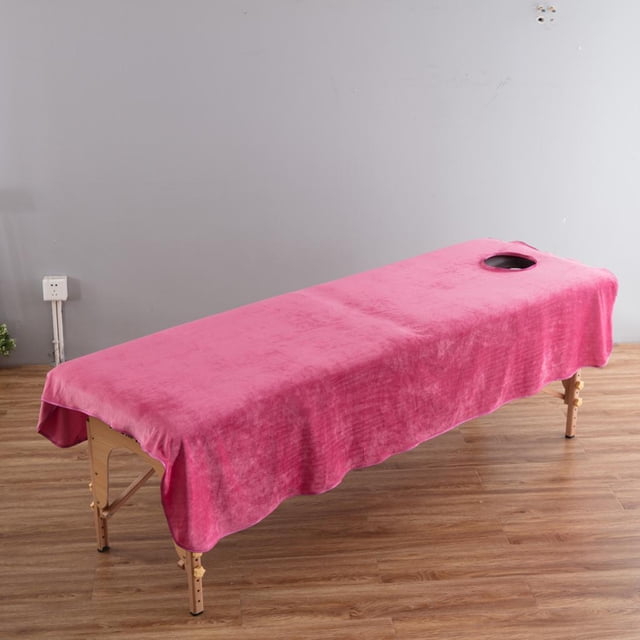 Cubierta de de Masaje Orificio de Respiración Facial para Hotel de Salón de Cosméticos Russet-120x190cm Macarena Mesa de masaje cubierta