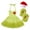 Green Heart 3pcs, variant on Baby Girl Christmas Outfit Toddler Green Faux Fur Romper Tutu Dress with Leg Warmers Xmas Dress Up Clothes