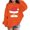 Orange, variant on Toddler Girls Graphic Hoodie Christmas Print Long Sleeve Hooded Sweatshirt Festive Pullover Top Size 1-2T ,Black