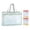 I, variant on Mesh Art Portfolio Ecohintz Transparent Mesh Art Portfolio Case with Zipper & Handle - Thick File Folder for Artworks, Posters & Documents - Portable Organizer Bag for Artists, Thick File Organizer