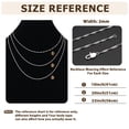 thumbnail image 5 of APSVO S925 Sterling Silver Plated Chains for Women Girls 2mm Cuban Necklace Fashion Accessories Birthday Christmas Jewelry Gifts Her Adults Wife Mom Stocking Stuffers for Kids Ideas 16/18/20/22 Inch, 5 of 7