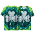 thumbnail image 5 of Tauxra St. Patrick's Day T-Shirt for Women, Casual Short Sleeve Graphic Tee with Holiday Print, Loose Round Neck Top for Everyday Wear, 5 of 7