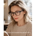 thumbnail image 5 of 3-Pack Women's Reading Glasses with Blue Light Blocking and Anti-Glare Features, 5 of 6