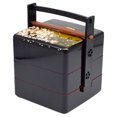 thumbnail image 1 of 1 Caja de sushi exquisita Diseño japonés de sushi Box multifunción Picnic Bento Container, 1 of 6