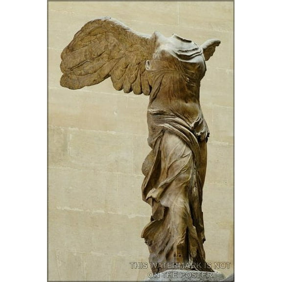 Winged Victory / Nike of Samothrace, The Louvre - 24"x36" Poster