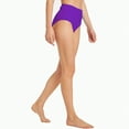 thumbnail image 5 of Hessimy Womens High Cut High Waisted Bikini Bottoms Tummy Control Bathing Suit Bottoms Swim Bottom Swimsuit Bottom(Z01-Purple,XL), 5 of 6
