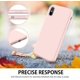 thumbnail image 4 of iPhone X Case, iPhone Xs Case, Liquid Silicone Soft Gel Rubber Slim Cover with Microfiber Cloth Lining Cushion Shockproof Full Body Protective Phone, 4 of 4