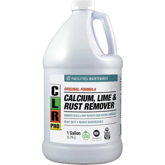 CLR PRO Calcium, Lime and Rust Remover, 1 Gallon Bottle