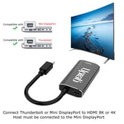 Mini DisplayPort 1.4 to HDMI 2.1 8K Adapter