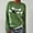 Green, variant on Women Casual Knitted Sweater Loose Fit Long Sleeve Pullover Lightweight Soft Knit Top for Spring Fall Everyday Wear