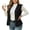 Black, variant on Feancey Womens Sleeveless Cardigans Lightweight V Neck Open Front Cardigan Vest Curved Hem Solid Color Waistcoat Dressy Casual Layering Vests for Daily Office Wear Beige L