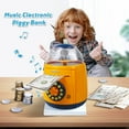 thumbnail image 4 of Electronic Money Box Children's Egg Appearance Music Fingerprint Sensor Piggy Bank,Coin Can Be Rotated,Notes And Coins Can Be Supported,Kawaii Children Piggy Bank(Without Batteries), 4 of 5