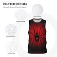 thumbnail image 3 of Naloa Spider on the Web Basketball Jersey Reversible Men's Mesh Athletic Sports Shirts Training Practice S-4XL4X-Large, 3 of 6