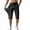 Black-A-50512aa, variant on Men's Capri Pants Stretch Quick Dry Hiking Work Summer Long Shorts Below Knee Hiking Pants with Zipper Pockets Black S