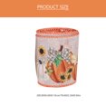 thumbnail image 2 of 4 Rolls Thanksgiving Wired Ribbons Fall Theme Decorative Ribbons DIY Gift Box Ribbons, 2 of 9