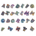 thumbnail image 2 of Shisuyan 26pcs Colorful Alphabet Iron On Patches for Clothes Embroidered Letter Patches for Jeans Repair DIY Sewing Appliques Heat Transfer Letters Accessories, 2 of 8