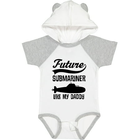 

Inktastic Future Submariner Like Daddy Gift Baby Boy or Baby Girl Bodysuit