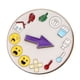 thumbnail image 2 of (Bind 960977) Insignia giratorio estado social psicométrico Broche batería social (B) Estado diario - Trivia, 2 of 5