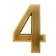 thumbnail image 2 of Números de buzón autoadhesivos Números de puerta de casa, Placas de dirección de calle Números Número 4, 2 of 7