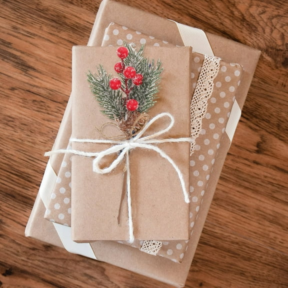 HONITANO 10Pcs Artificial Berry Stems Realistic Design PVC Rope Home Decor Christmas Party