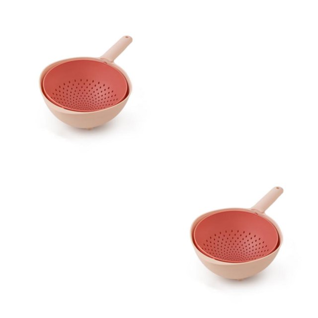 Cateissary Cesta de cocina duradera Fácil de usar y coladores giratorios Cesta de drenaje multifuncional Cocina Type1 NO1