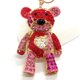 thumbnail image 5 of Llavero de metal con forma de oso marrón de color europeo y americano, regalo pequeño y exquisito creativo, accesorios para automóviles, 5 of 6