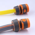 thumbnail image 3 of 3 uds 1/2 "3/4" adaptador de manguera de jardín conector rápido de 16mm con juntas de acoplador de agua de parada tubo de riego conectar extensor de reparación, 3 of 5