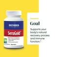thumbnail image 3 of Enzymedica, SerraGold, Enzyme Supplement to Support Cardiovascular, Sinus and Immune Health, Includes Serrapeptase, Vegan, 180 Capsules (180 Servings), 3 of 6